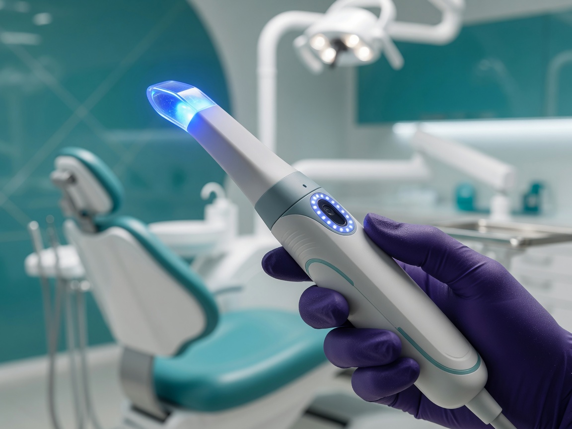 Digital intraoral scanner for high-resolution impressions