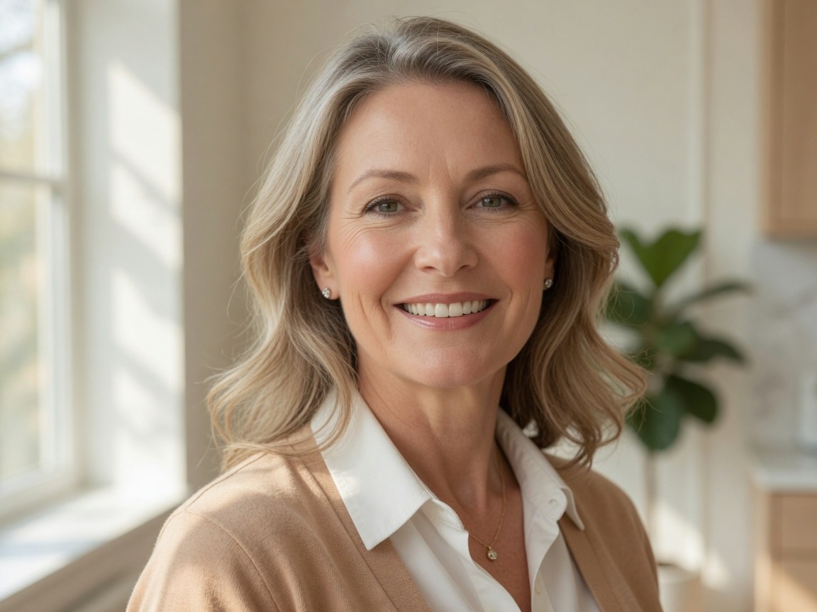 Illustrative patient smile representing lifelong oral and whole-body health